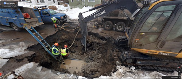 Halifax main break winter 2015 - 1