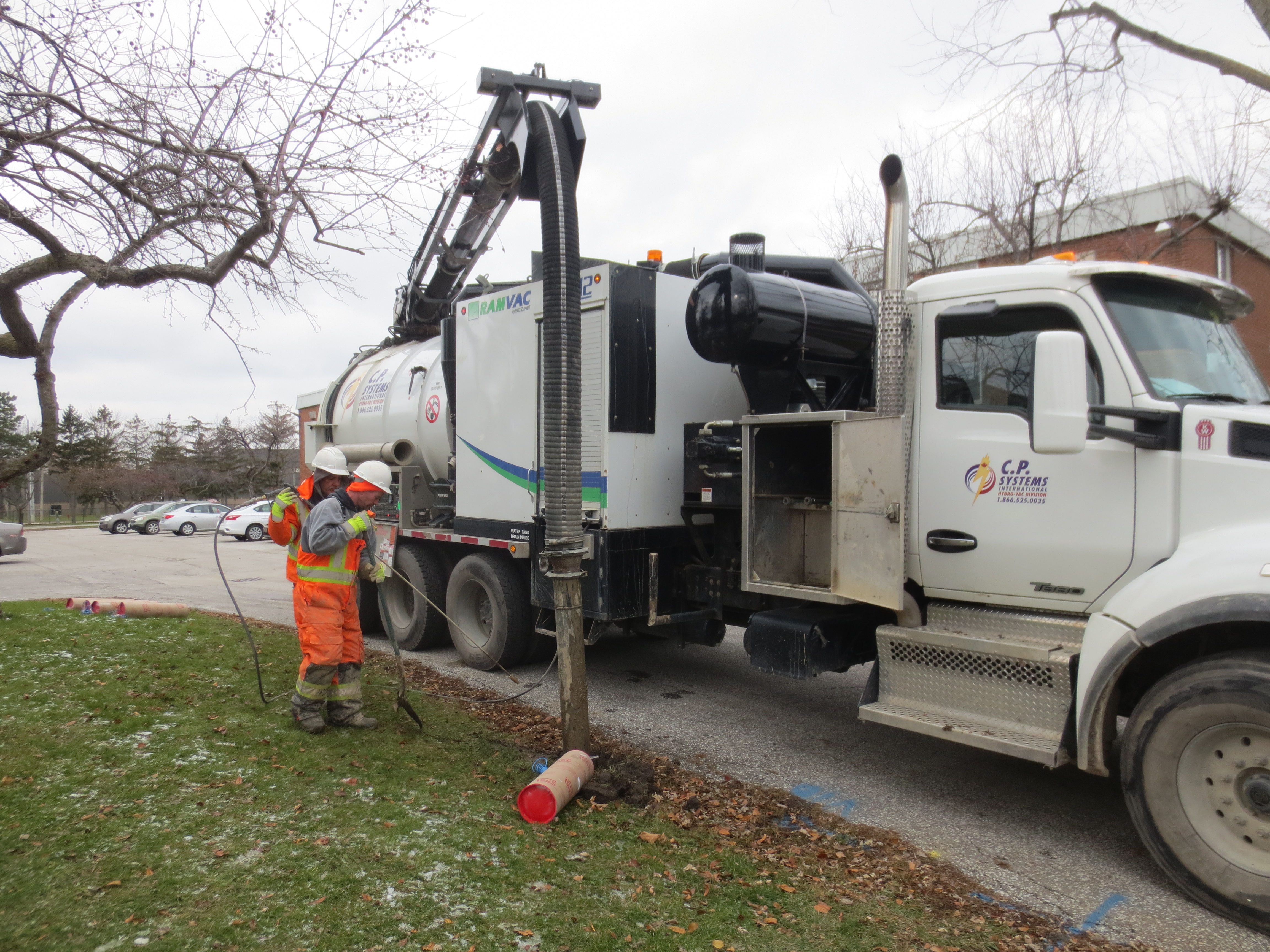 Protection Vac truck