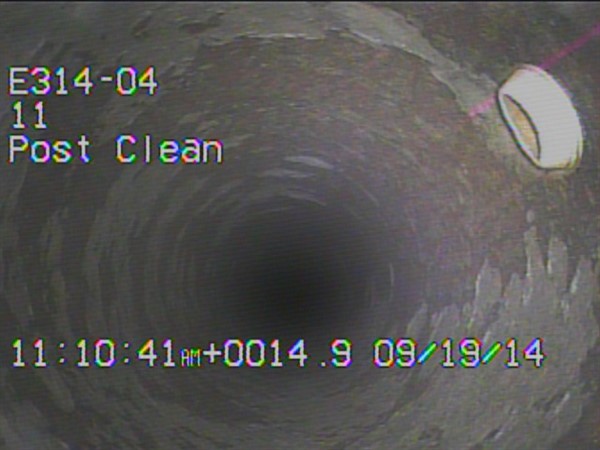 Target cleaning service connection